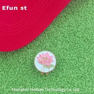 Dụng Cụ Đánh Dấu Bóng Golf Từ Tính Kiểu Sen Kẹp Kim Loại Tháo Rời Kẹp Mũ Phụ Kiện Mũ Golf Có Nam Châm Để Ghi Điểm Dễ Dàng