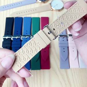 High Quality for Samsung Galaxy for Huawei Watch Straps Belt Silicone Band 16/18/20/22mm Soft Quick Release Universal Watch Band