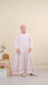 Gamis Anak Tanggung Gamis Korea Style Remaja Dress Cutetrik Official Store