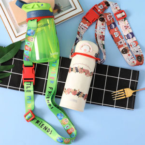 Portable Insulated Water Bottle Strap Crossbody Carrying Cord Home Sewing DIY Accessories Universal for Sesame Street Characters