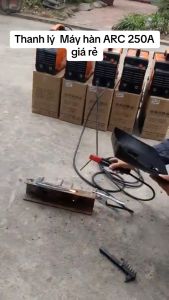 máy hàn điện tử MINI JASIC 250 kèm cáp hàn 3m cáp mát 2m