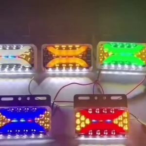 24VOLT - LAMPU BAK RUNNING SAMPING TRUK LAMPU BELAKANG LAMPU SAMPING MODEL X NYALA RUNNING