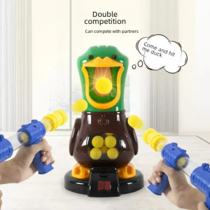 2024 new hot selling childrens shoot me duck shooting toy gun boy bullet air power soft bullet parent-child toys