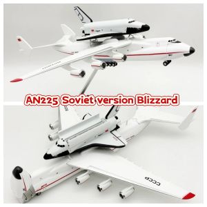 30CM Transport Aircraft Soviet Version Blizzard Cargo Resin Airplane Model Openable Cabin With Stand For Adult Aviation Enthusia