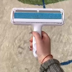 One Hand Operate Way Pet Hair Remover Roller Removing Dog Cat Self Cleaning Lint Pet Hair Remover Pet Hair Remov Cleaning