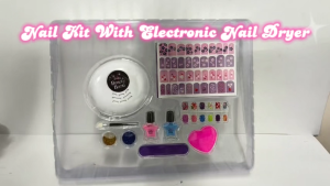 Children Makeup Kit Toy for Girls 3+ | Safe Washable Cosmetics Playset | Beauty Bomb Nail Art & Dress Up Set