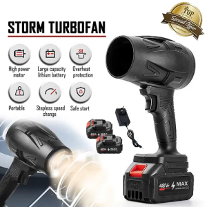 Turbostorm Handheld hurricane snow blower Dust blower Water turbine Storm gun Electric blower