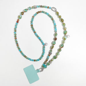 สร้อยข้อมือสายโทรศัพท์ Clove พร้อมลูกปัดเรซินลายดอกไม้ สายรัดข้อมือแบบสะพายข้าง สายแว่น เครื่องประดับแฟชั่นสำหรับผู้หญิง