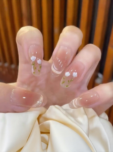 CHUBEISHI | Brightening School Wearable Nails 12 Pieces