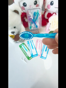 20pcs Explosion bead toothbrush independent installation household toothbrush soft bristles portable for business trips disposable explosion bead toothbrush fresh and clean teeth caring for teeth including toothpaste and dental floss external toothbrush