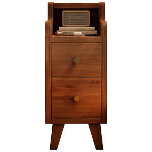 ZHUSHANXIA | Narrow Mini Bedside Storage Cabinet