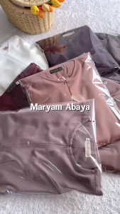 Riskirich Maryam Abaya Basic Elegan dan Kekinian