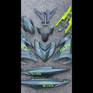 YAMAHA BODYSET Y15 YSUKU Y15ZR V1 V2 EXCITER GREEN 2021 SPECIAL EDITION STRIPE TANAM CLEAR VELOZI COVERSET