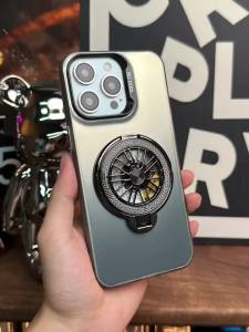 Case for vivo Y27 4G Y27 5G Y76 Y78 5G phone casing hard case TPU Protector Smooth shockproof Cover new design aesthetic with holder for men Gyro mount CYTLZJ01