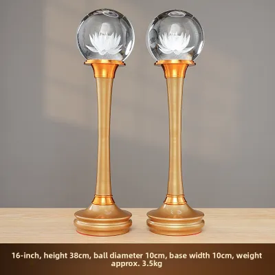 LED Seven-Color Crystal Lotus Light