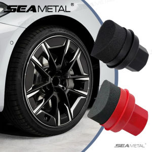 Seametal Lốp Xe Hơi Bàn chải đánh bóng cầm tay cong bọt sáp làm sạch xe ô tô cọ bọt biển lốp dụng cụ chăm sóc