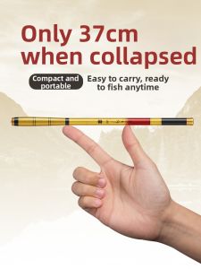 HEIZHU | Ultra Light Super Hard Mini Portable Fishing Rod