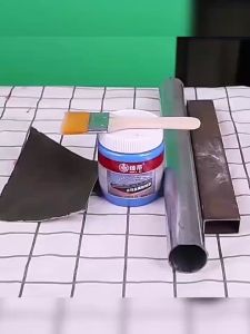 3kg Anti-rust paint Water-based metal paint fluorocarbon-carbon paint household outdoor stainless steel railings iron door renovation anti-embroidery paint