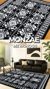 KARPET MONZAE 160X210 MZ MONO 04 MONOKROM