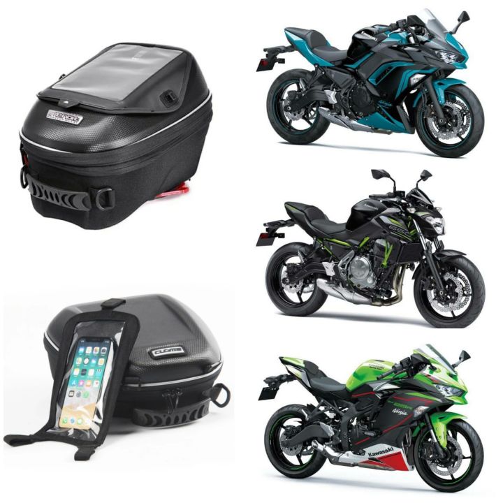 CUCYMA MENAT TANK BAG with Flange for Kawasaki Ninja 400 650 Z400 Z650