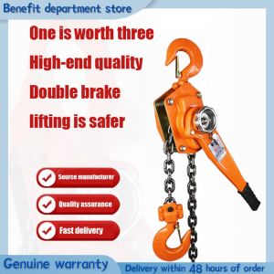 Hand Hoist 1t Hand Hoist Tightener Lifts Stainless Steel Hoist Hand Hoist