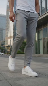 Khaki Brown Trouser Pants for Men