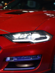YOUMA | LED Lens DRL Turn Signal Modified Headlight Assembly