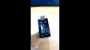 Usb sound card ra âm thanh 7.1 - 1 Mic và 1 cổng loa 3.5mm