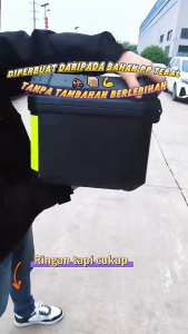 45L Universal Waterproof Motorcycle Trunk Case Tail Case Luggage Inner Box Motorcycle Luggage Box Durable Black Motorcycle Accessory 45L摩托车尾箱