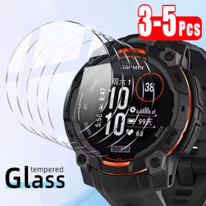 3-5Pcs Tempered Glass For Garmin Forerunner 55 235 245 245M 255 255S 645 935 945 955 Accessories Screen Protector Film