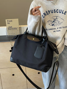 Large Capacity Commuter Bag 2026 New Womens Handbag Versatile Shoulder Crossbody Travel Fitness Bag Trendy Nylon Material