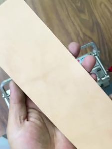 200mm Extended Manual Leather Skiving Machine Strip Belt Thinning Skiver Splitter Cowhide Leather Peeling Machine DIY Strap Cut