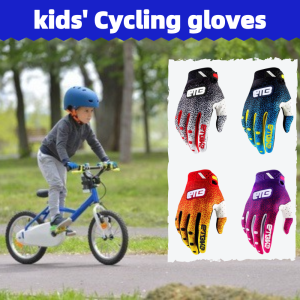 ETBIKE childrens bicycle gloves suitable for ages 4 to 11 are ideal for scooters and childrens crawling and learning.kids