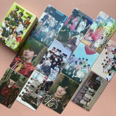 Zhang Guiyuan Laser Engraved Mini Card TF Family Four Generation Celebrity Self-Print Small Card Message Lomo Greeting Card