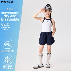 Moonkids | Quick-drying Lightweight Cool Feel Sports Shorts for Girls
