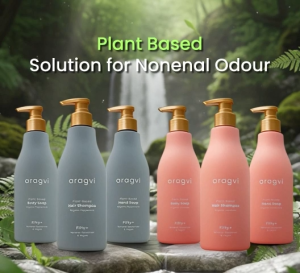 aragvi Plant-Based Personal Care Git Set - Body Wash Hair Shampoo & Hand Wash