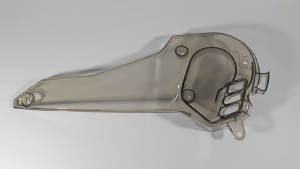 ของแต่งมอเตอร์ไซค์ ฝาครอบเครื่องยนต์ใส ลายคาร์บอนไฟเบอร์ ABS Honda ADV160 NS150GX PCX125 PCX160 ติดตั้งง่าย