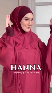 HANNA Telekung Jubah Premium 1 Piece