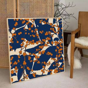 Modern Minimalist French Vintage Decorative Painting for Bedroom Entrance Restaurant Living Room Luxury Style Wall Art Poster