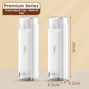bicoy | Portable Travel Toothbrush Cup Set