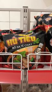 Combo 10 gói Hủ Tiếu Bò Sa tế Chay 87g Âu Lạc