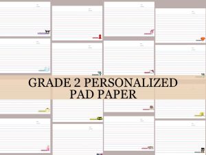 Personalized Pad Paper