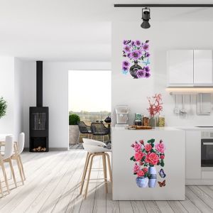 Super 5D Home Art Decals Cute Animals Nursery Wall Paper Stickers for Kids Room LivingRoom Bedroom