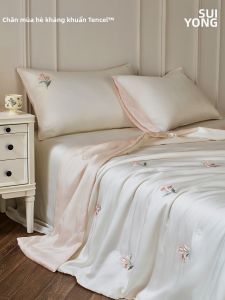 shui yang | Bộ Chăn Mỏng Hè Tencel Kháng Khuẩn Mang Lại Cảm Giác Mát Mẻ