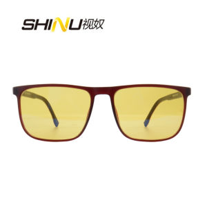 SHINU Yellow Polarized Glasses for Night Vision Glasses Driving Fish UV400 Sunglasses for Men