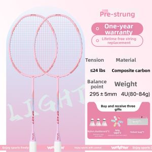 WAVAW | Professional Lightweight Badminton Racket 5U