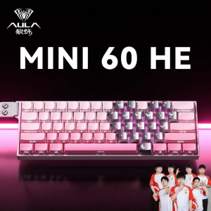 AULA | 60mini Three-mode Magnetic Switch Gaming Wireless Mechanical Keyboard