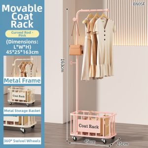 Multifunctional Floor Standing Coat Rack