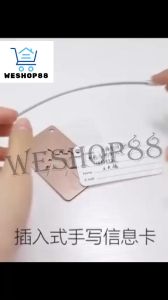 WESHOP88 1pcs Aluminum Alloy Waterproof Luggage Tag Travel Suitcase Bag Name Address Label Travel Accessories