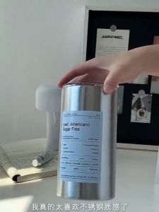 Ly Giữ Nhiệt Inox 304 Cao Cấp Không Gỉ Ly Cà Phê 600ML Tiện Lợi Có Nắp Dùng Trực Tiếp Hoặc Ống Hút